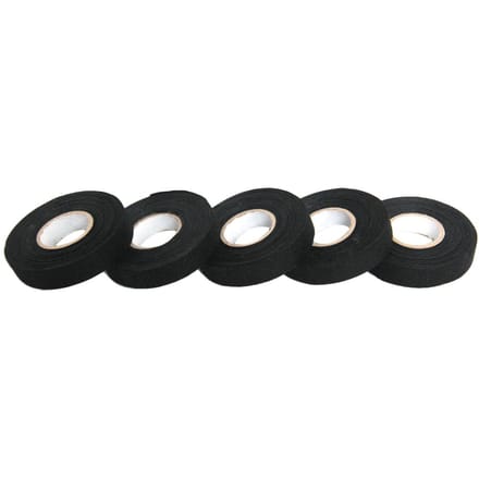 5 rouleaux de ruban adhésif pour faisceau de câbles black