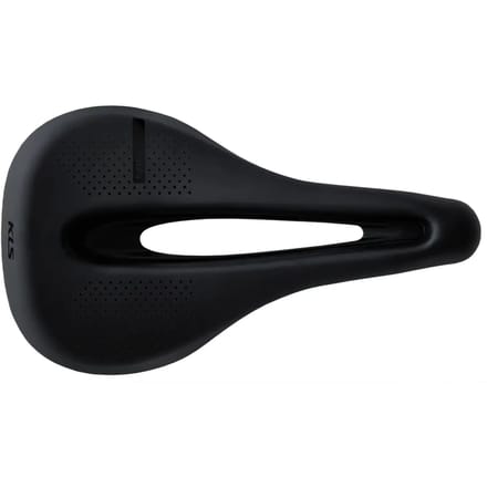 Kellys Pufer Lite Fietszadel - Zwart, 250x145mm, 280g
