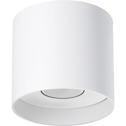 Sollux Lighting Plafondlamp Mika - GU10 - wit - aluminium - 11x12x12cm