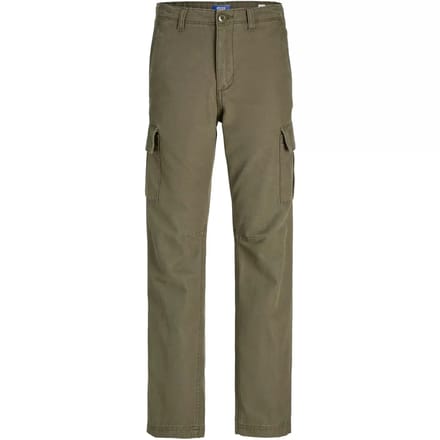 JACK&JONES JUNIOR JPSTKANE JJBARKLEY CARGO PANT NOOS JNR Jongens Broek - Olive Night