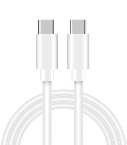 AFERIY - USB-C naar USB-C Kabel - 60W Snelladen - 1 Meter Type-C - Wit