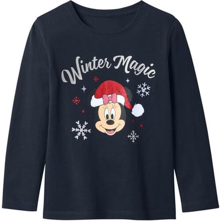 Lidl Kinder longsleeve (Minnie Mouse, 122/128)