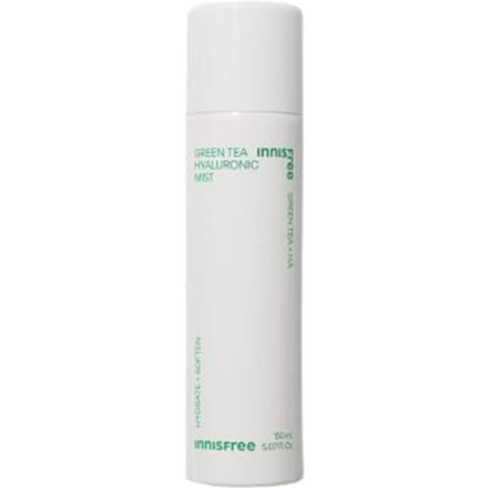 innisfree Brume Hydratante au Thé Vert et Acide Hyaluronique 150ml 150ml white
