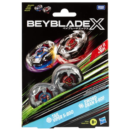 Spinning top Hasbro Beyblade Serie X (x2)