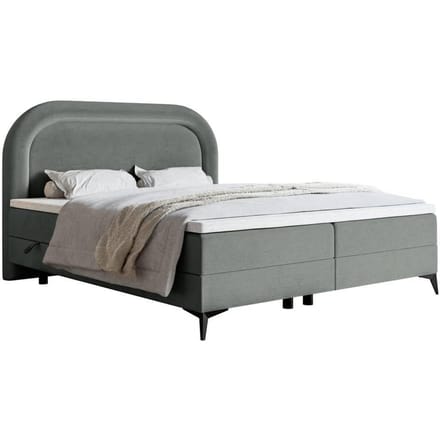 Boxspring Lorena velvet inclusief topper 140 x 200 cm | NADUVI Collection