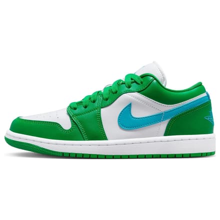 Air Jordan 1 Low Lucky Green Dames Sneakers Aquatone Wit DC0774-304 40
