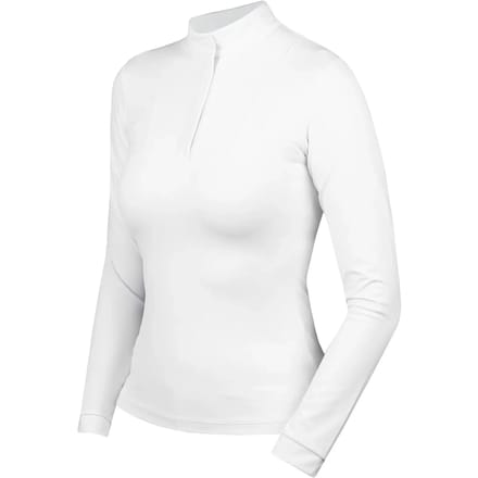 Dames wedstrijdpolo met lange mouwen EQPRO Taylor