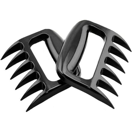 Keukenaccessoires - Maat Zwart - Berenklauwen - 2 stuks - Barbecue - Handmatig