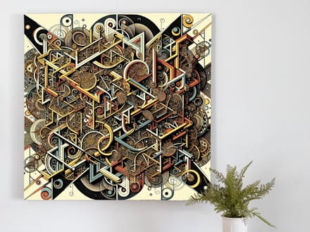 Kunstprint | Wanddecoratie | Forex | 60 × 60 cm