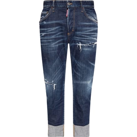 Dsquared2 Sailor Jean Donkerblauwe Denim Broek