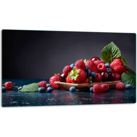 TMK ArtDeko - Snijplank - Glas - 52x30cm - Inductiekookplaat Geschikt