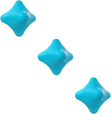 Massage Ballen Set - Spierroller Ontspanning - Spierherstel Fitness - Creatief Ontwerp - 3 Stuks - Blauw
