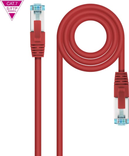 Nanocable 10.20.1700-R netwerkkabel Rood 0,5 m Cat7 SF/UTP (S-FTP)