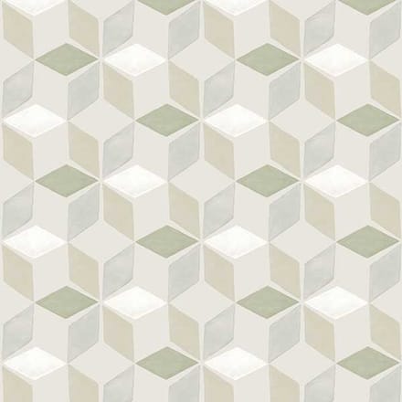 Flügger Fiona Vliesbehang 570104 - Six Senses - Illusion - Groen - 53cm x 10.05m