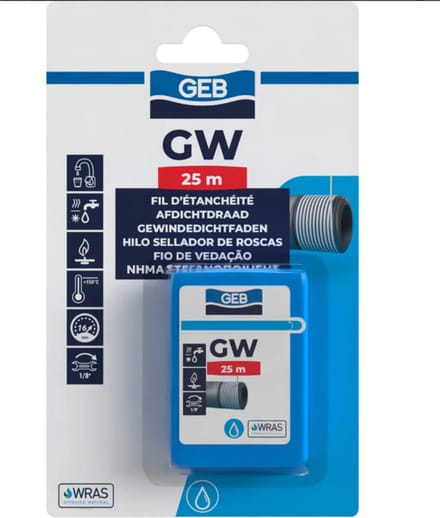 Pool hoge dichtheid PTFE-koord | 25 m - GEB