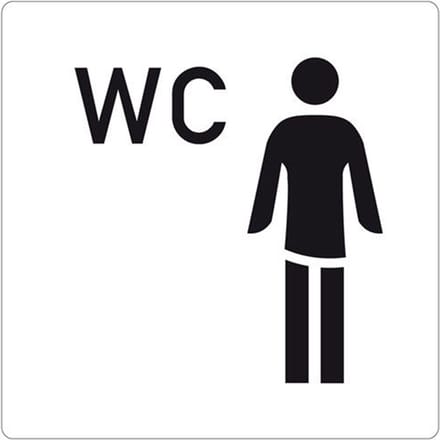Ivana Pictogram WC Man