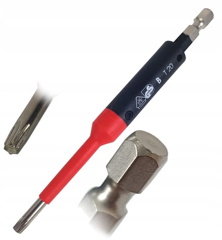 Felo Torx T20 VDE Schroefbit 125mm 1/4" Geïsoleerd 1000V