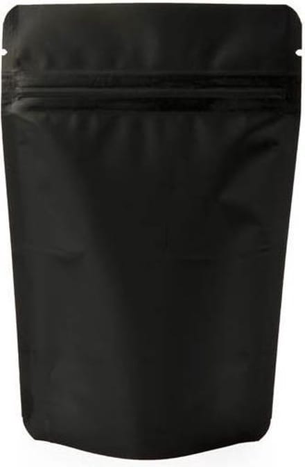 Stazakken Mat Zwart 10x6x15cm | 57 gram (100 stuks)