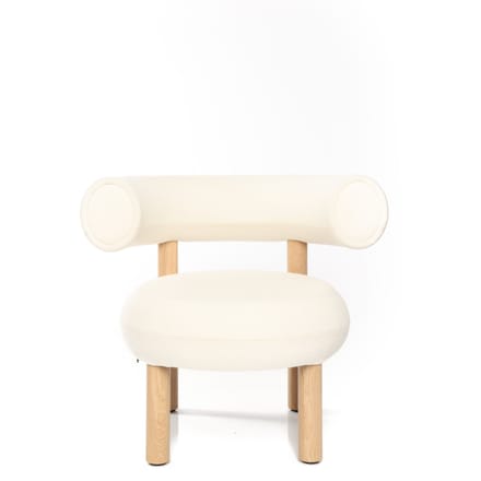 Tom Dixon Fat loungestoel Hout - natuur - TomDixonHallingdal65_100