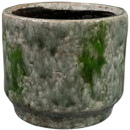 Ter Steege Bloempot Groen-Mos Groen D 18 cm H 16 cm