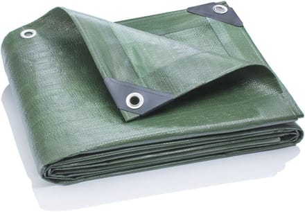 Zware Kwaliteit Tarpaulin 2x2 m - Dubbelzijdig Gecoat & UV-bestendig