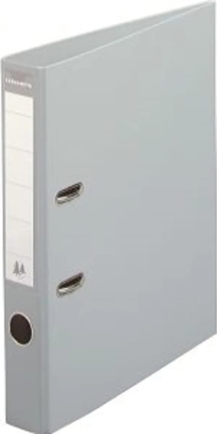 Exacompta Prem'Touch® PVC Ordner met hefboom - rug 50 mm - A4 - Grijs - 53540E