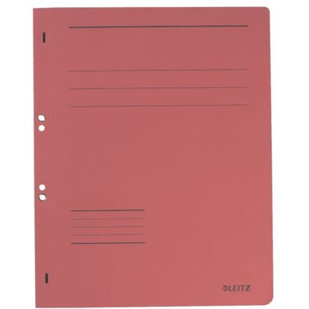 Leitz Cardboard Folder, A4, red, A4, Rood, 250 vel, 80 gsm, 238 mm, 305 mm
