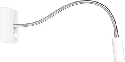 Wand leeslamp LED Blitz | wit | metaal | 40 cm | verstelbaar | modern design