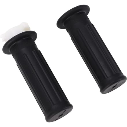 1 Paar Draaigashendel Grip Rubber Buis Draaigas Accelerator Handvat Grips voor PW50 PY50 PEEWEE black