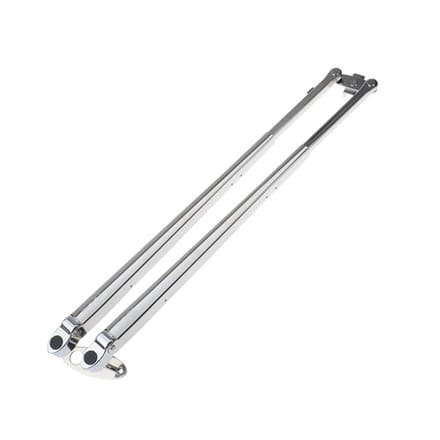 Roca Parallelarm W25/38, RVS electr.gepolijst 470-750mm