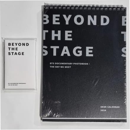 BTS Beyond The Stage Fotokaart en Kalender POB black