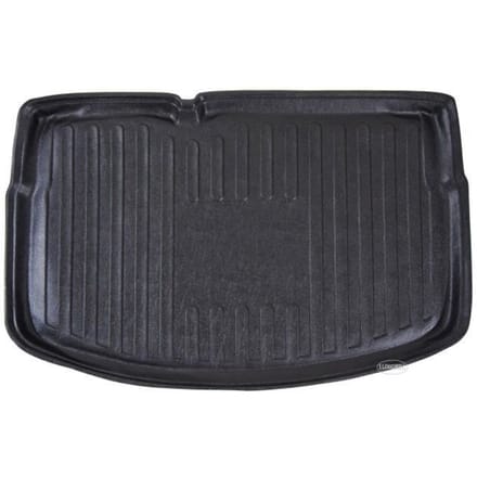 Tapis De Coffre - SCOUTT - Citroen C3 2009-2016 - 100% Imperméable - Antidérapant - Flexible noir