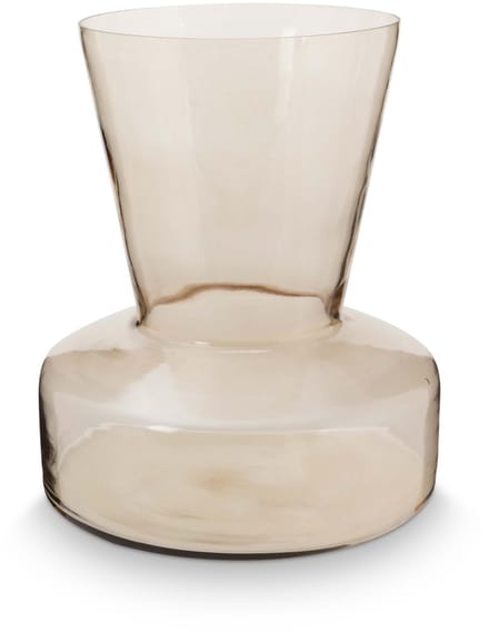 vtwonen - Basic - Vaas - Zand - Glas - 26x26x30cm
