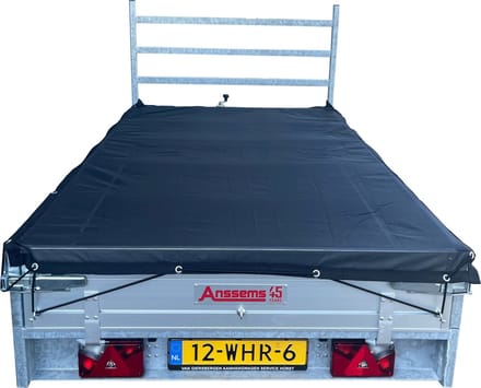 Ladingnet fijnmazig 220g/m2 450x250 cm zwart