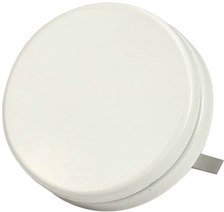 Ventilatie toevoerventiel design RAL 9010 met klemveren Ø 80mm - DVSR080