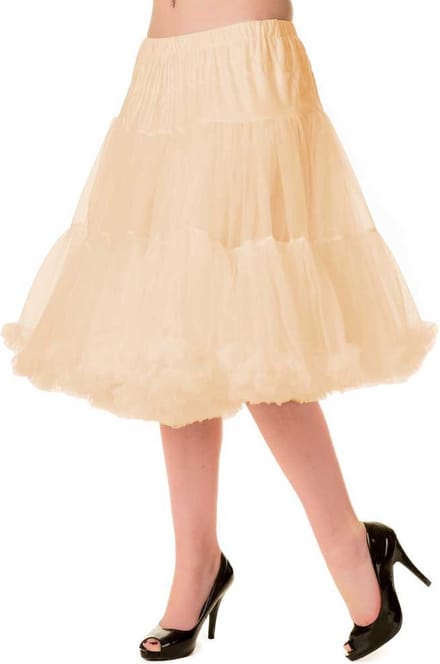 Banned - Starlite Petticoat - Vintage - M/L - Creme