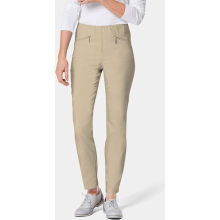 Bengaline broek LOUISA - beige - Gr. 42 van Goldner Fashion