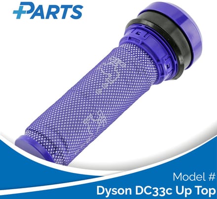 Dyson DC33c Up Top Filter (Plus.Parts® alternatief voor 923413-01)