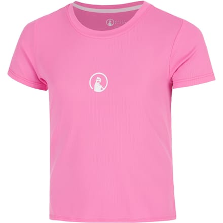 Quiet Please Retriever T-shirt Meisjes-pink, wit
