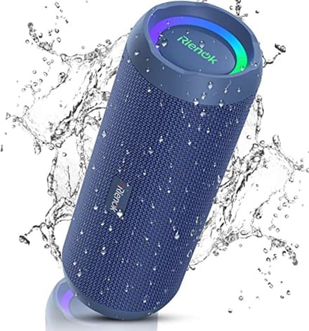 Draagbare Bluetooth-luidspreker met IPX7 Waterdichtheid, Krachtige Bas en LED Verlichting