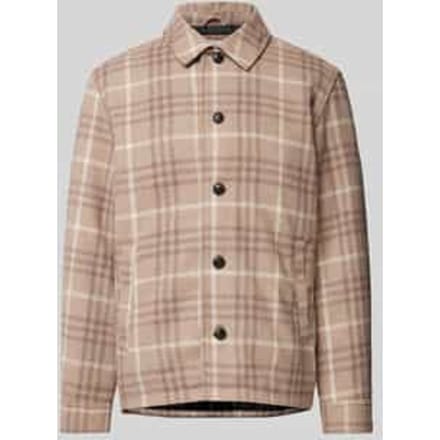 Regular fit overhemdjack met kentkraag, model 'CARTER'