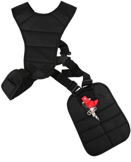 Allecto - Zwarte Comfort Gevoerde Riem - Trimmer Schouderriem