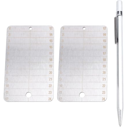 Crypto Seed Phrase Opslag, Brandwerende Metalen Back-up Platen voor Bitcoin, Hersteltool voor Cryptocurrency white