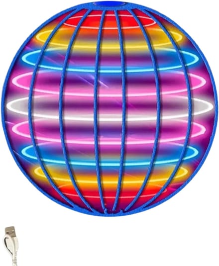 Nivard Flying Ball - Spinner - Magic - Heli - Boomerang - Boomerang Bal - Blauw