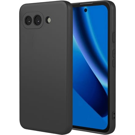 Mocaa Google Pixel 10a Siliconen Hoesje Zwart