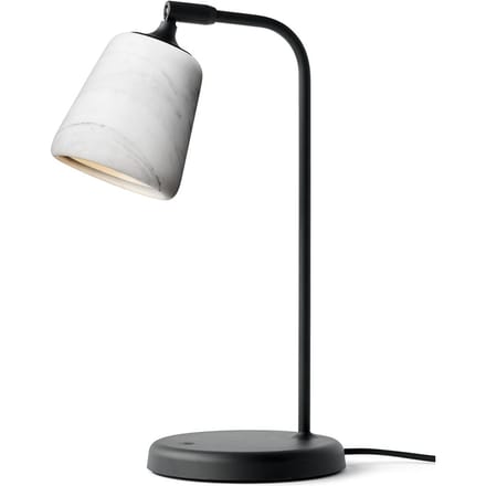 New Works Material The Original Tafellamp - marmer wit