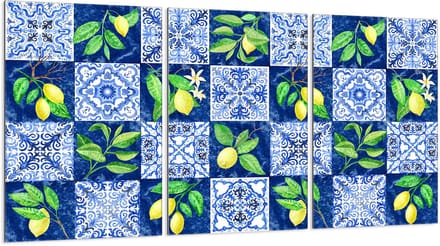 TMK ArtDeko - Snijplank van glas - 3x30x52 cm - Hartelijk glas - Veelzijdig