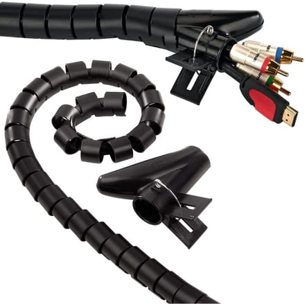 Hama Easy Cover 30Mm Blk/1,5M