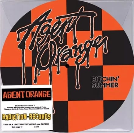 Agent Orange - Bitchin' Summer (7" Single) (Picture Disc)