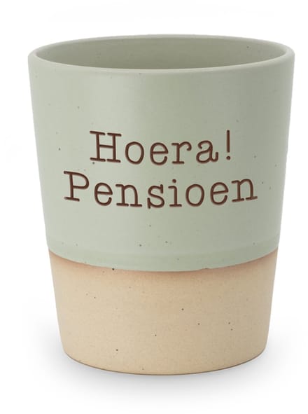 Special Ceramics - Beker - Pensioen